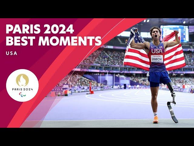 Best Moments - USA   | Paris 2024 Paralympic Games ️