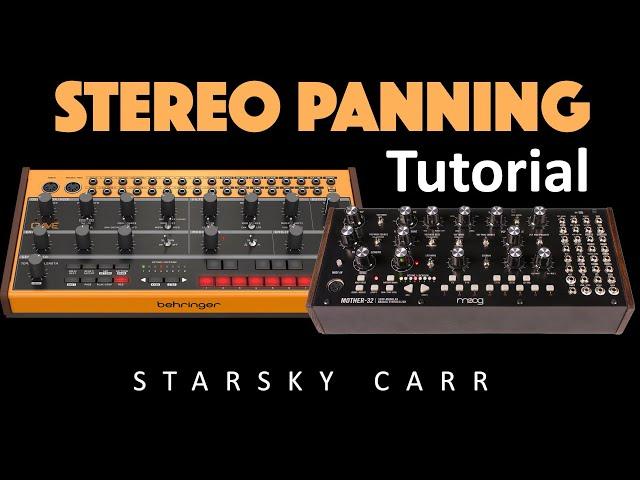 Patch Ideas #6 STEREO Panning: Behringer CRAVE and Mother 32 demo