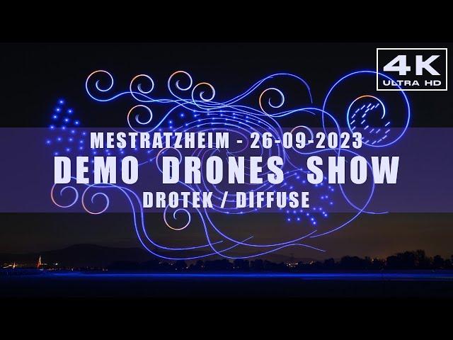 Mestratzheim - 26/09/2023 - Demo drones show Drotek/Diffuse