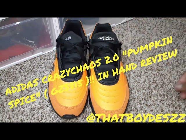 ADIDAS CRAZYCHAOS 2.0 "PUMPKIN SPICE" ( GZ3815 )!! IN HAND REVIEW || THATBOYDESZZ