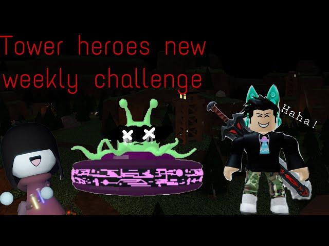 ALIEN FARM INVSAION  NEW (Weekly Challenge) Roblox tower  Heroes