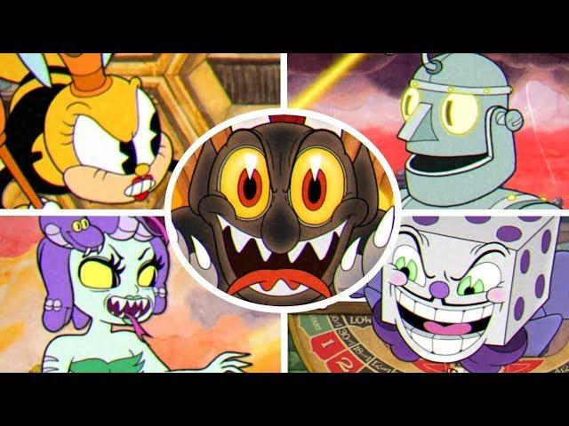 Cuphead - All Bosses & Ending