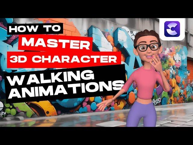 MASTERING 3D Characters Walking Animation #createstudio