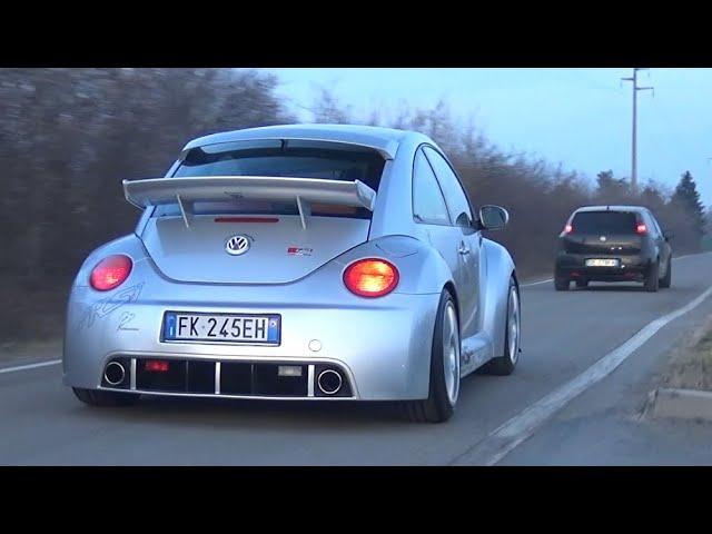 Modified Cars Leaving Car Meet! - VW Beetle RSi, Aventador SVJ, Subaru Impreza WRX STI & More!