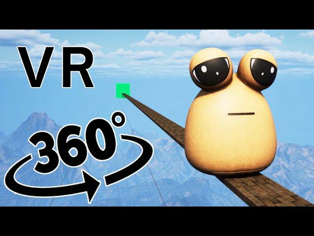 Pou Pou Pou Chase you But it's 360 degreee video | 4K RTX!