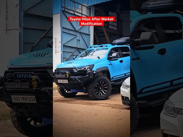 Toyota Hilux After MarketModification #rehanthedreamer #hilux #hilux_4x4 #toyotahilux #modification