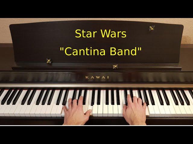 Star Wars "Cantina Band" | Ragtime Piano Cover by BEEano Man