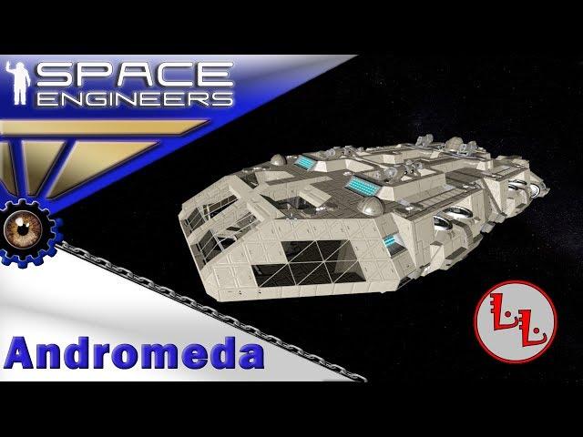 Space Engineers - ИП - Andromeda - Умный корабль для выживания!