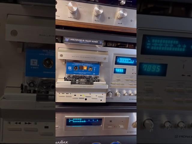 Pioneer Stereo Cassette Recorder Deck With Amplifier Music System #pioneer #pioneerdj #stereo #old