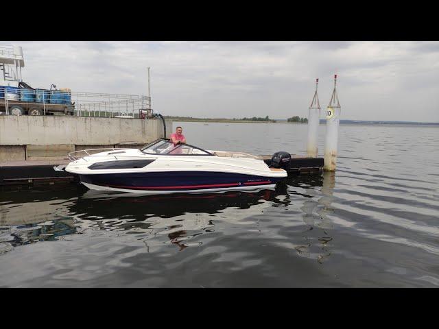 Тест-драйв катера Bayliner VR 6 O Cuddy с двигателем Mercury F 150. Как пойдёт?