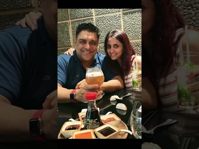 Ram Kapoor With Beautiful Wife Gautami KapoorLovely Jodi #ramkapoor