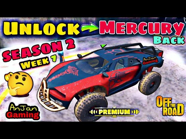 How to Unlock Off The Road MERCURY For FREE || OTR V1.15 MERCURY New Ranked Race S2 Week 7 ️‍