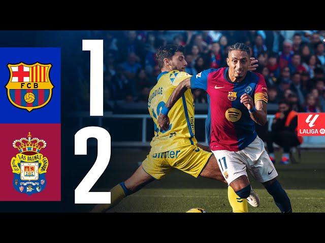 FC BARCELONA 1 vs 2 LAS PALMAS | LALIGA 2024/25 MD15