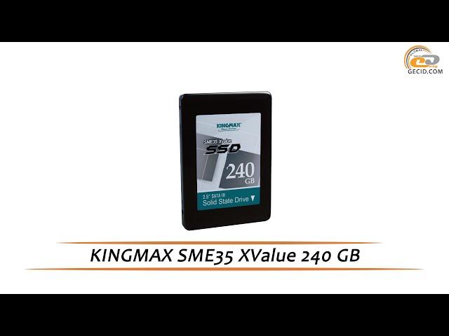 KINGMAX SME35 Xvalue SSD-drive review