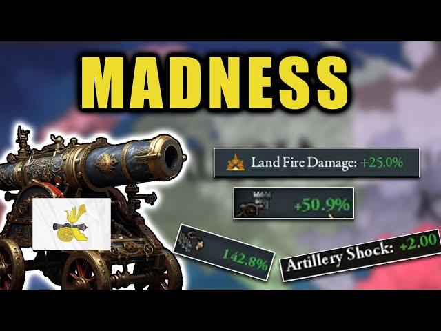 I Made this EU4 Artillery ONLY run a bit too CRAZY | 1,000th video special