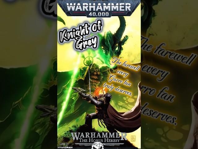 From Death Guard to the Emperor's Chosen, Nathaniel Garro’s journey is legendary. Warhammer 40K