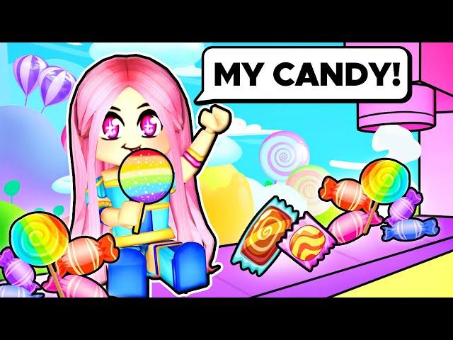 Building a MEGA CANDY STORE In Roblox!