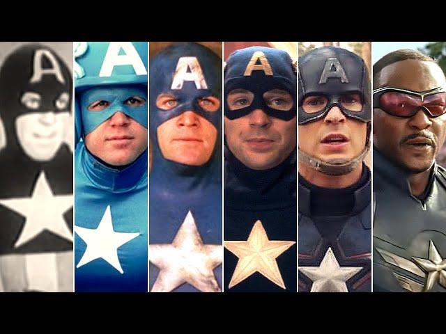 Evolution of CAPTAIN AMERICA | 1944-2025