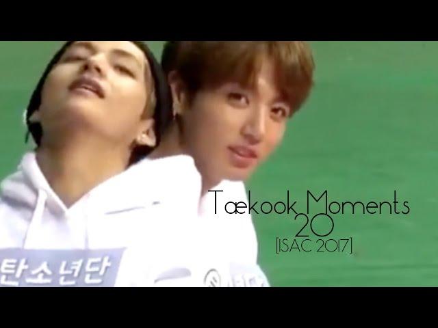 Taekook Moments - 20 [ISAC 2017]