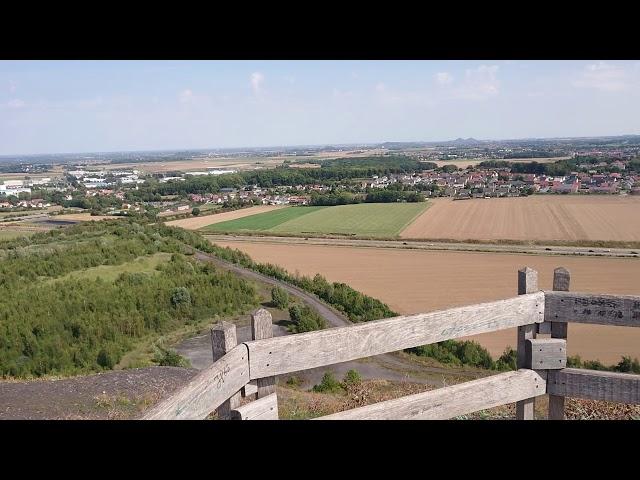 En haut du terril de haillicourt