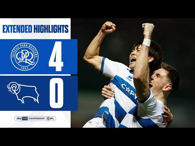 VALENTINE'S DAY VICTORY | Extended Highlights | QPR 4-0 Derby County