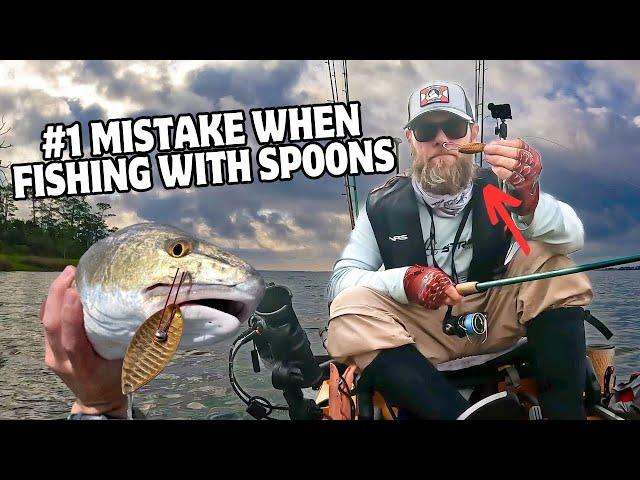 #1 Most Common Mistake When Fishing With Metal Spoons