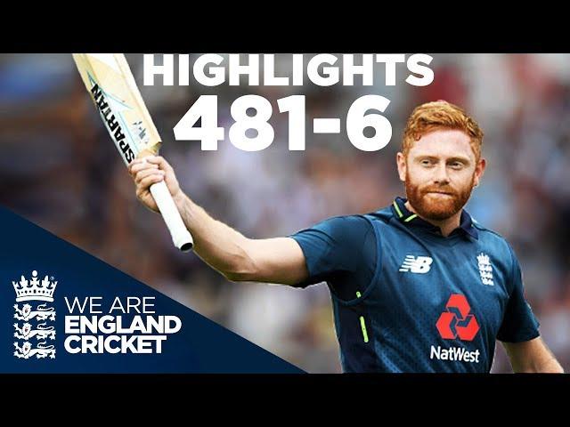 England Smash World Record 481-6 | England v Australia 3rd ODI 2018 - Highlights