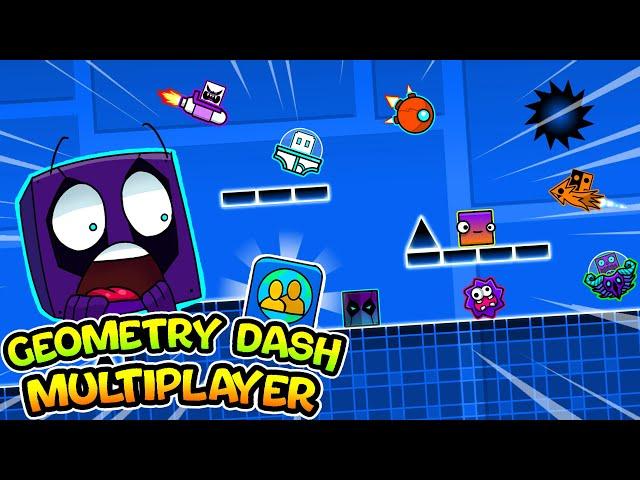 !!!JUGANDO EL NUEVO GEOMETRY DASH MULTIPLAYER!!! | Geometry Dash 2.2