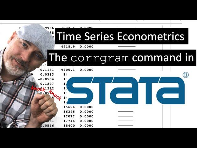 Time Series Econometrics: The CORRGRAM command in Stata