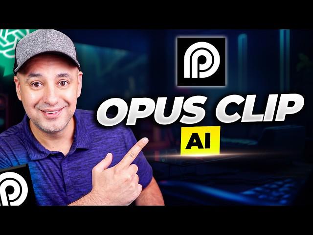 Opus Clip AI - Create Viral Short Clips from Longer Videos Automatically