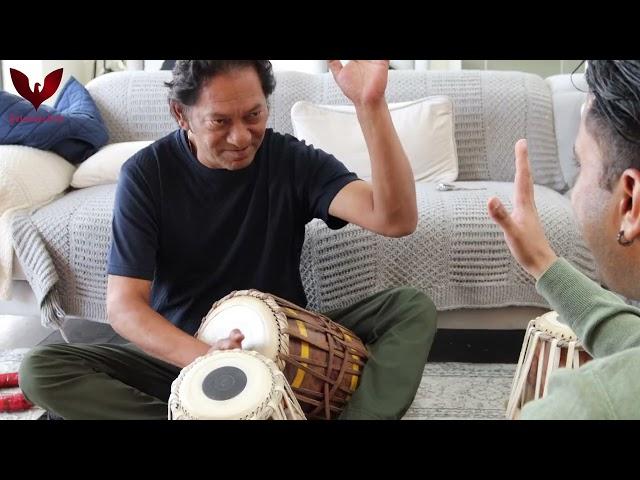 Ustad Dildar Hussain tabla solo and conversation