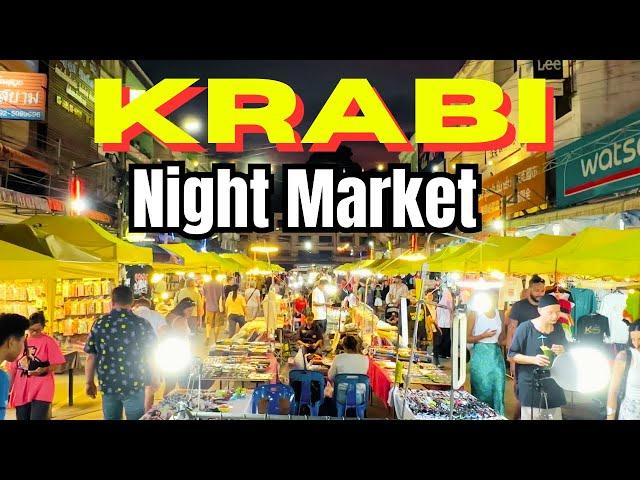 Krabi Friday Night Market - Krabi Thailand