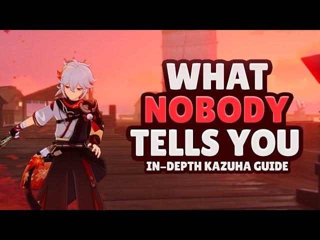 Kazuha Misconceptions you NEED to Understand... (Kazuha Build Guide)