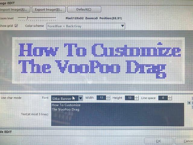 How To Customize the VooPoo Drag!