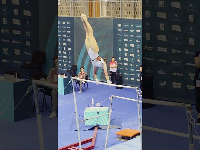  Lucija Hribar (Slovenia) Uneven Bars – Gymnastics WCC Slovenia25 Qualifications 05/15/25 #shorts