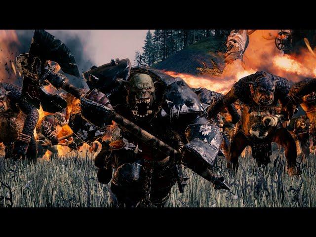 Annihilation ｜Totalwar Warhammer Cinematic Battle ｜Greenskin VS Empire