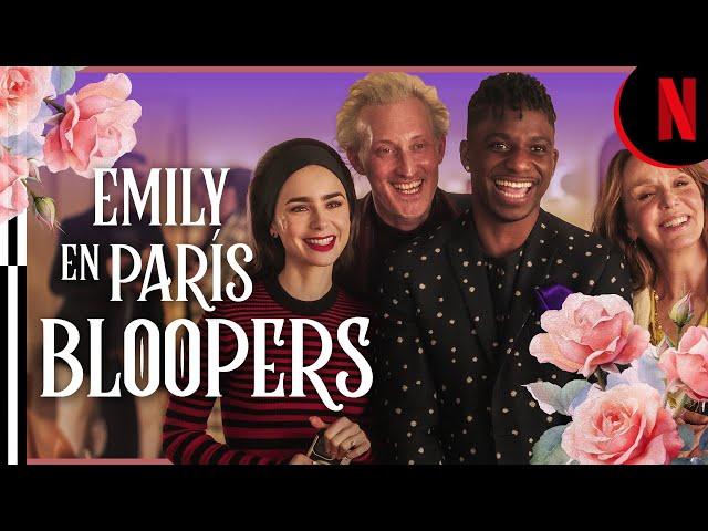 Emily en París | Bloopers temporada 4 | Netflix