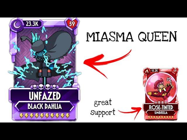 UNFAZED Black Dahlia showcase, skullgirls mobile