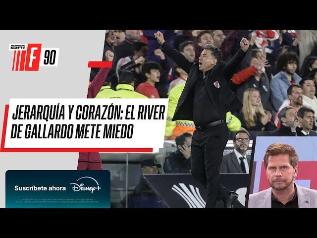 "GALLARDO LLEGÓ Y LE PUSO EL SELLO DE COPERO A RIVER" | #ESPNF90