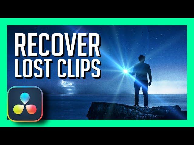 Recover Audio or Video in your Resolve 17 Timeline! - DaVinci Resolve Workflow Tip