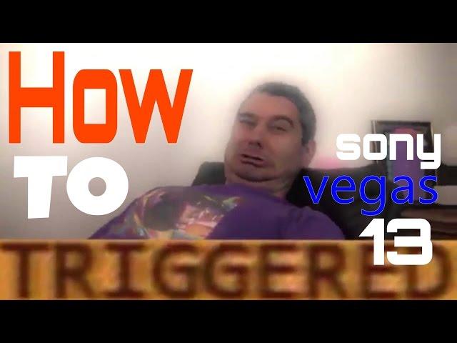 Triggered Effect Tutorial Sony Vegas Pro 13!!!