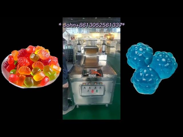 Semi automatic gummy candy making machine vitamin jelly candy machine Nutrition soft candy machine