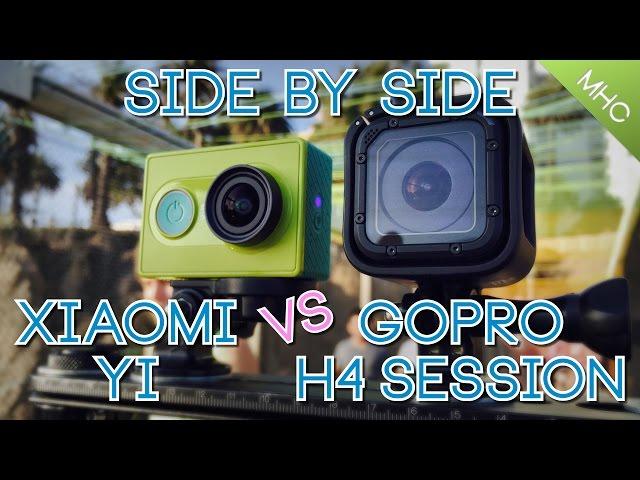 GoPro Hero4 Session vs Xiaomi Yi Action Camera (HD)