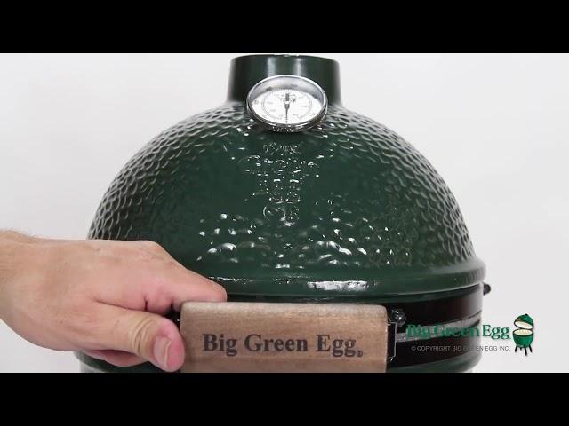 Сборка гриля Big Green Egg Mini