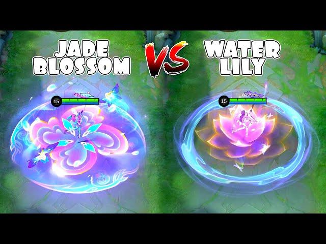 Kagura Jade Blossom VS Water Lily Skin Comparison