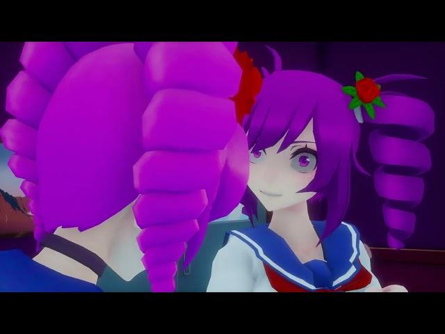 (MMD) "Kizana" Is Angry No..."Kokona" Counter Slap