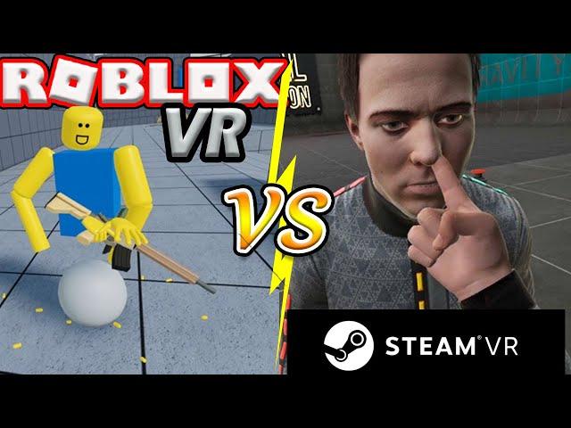 Roblox Edgeworks vs Steam Boneworks | VR Games