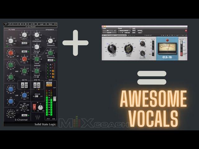 SSL E-Channel + 1176 for Instant Awesome Vocals - MixCoach