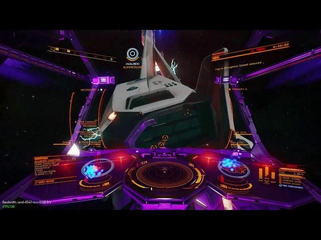 Elite Dangerous PvP - Brutal instant karma for gonk attempt...