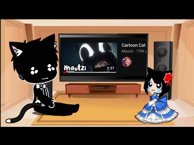 my wife and oc au Markus react to cartoon cat song "outrun this cat by mautzi ft Connor crisis